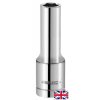 6hranné 1/4" palcové prodloužené hlavice 3/8" - Tona Expert E030316