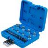 Nástrčné hlavice 1/4" a 3/8" a bity TORX a E-TORX, sada 17 dílů - BGS 5023 3