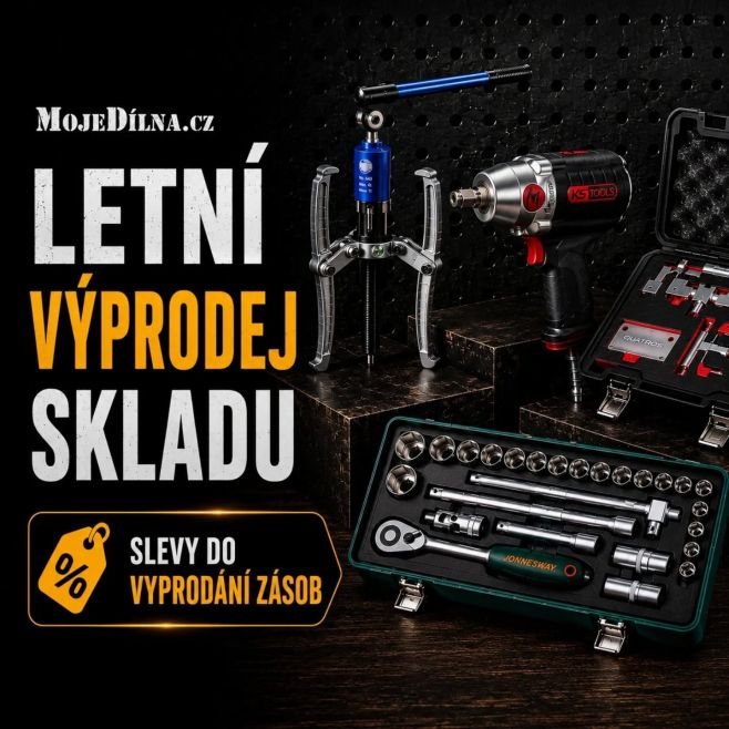 🚨 ZLEVNILI JSME DESÍTKY PRODUKTŮ! 🚨 Spustili jsme letní výprodej skladu🪛⚒️ Vyber si vybavení pro dílnu, autoservis i hobby...