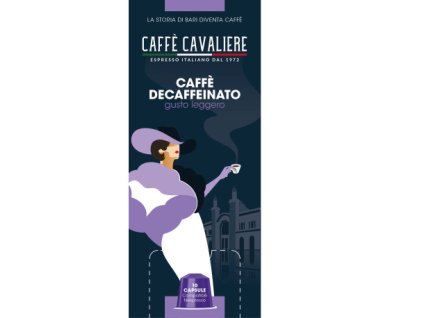 caffe decaffeinato kapsle 10ks cavaliere