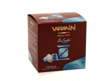Kapsle pro Nespresso Varanini Dec 50ks