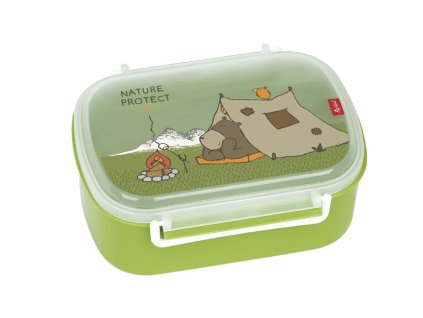 Sigikid Box na svačinu FOREST GRIZZLY 17x11x7 cm