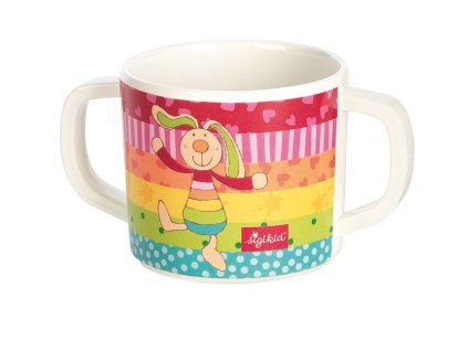 Sigikid Dětský hrníček zajíček  Rainbow Rabbit 7,5 cm