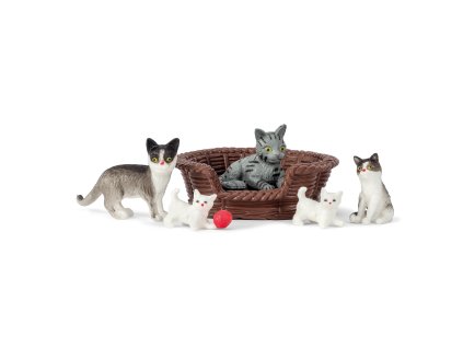 Lundby Småland kočičí rodinka
