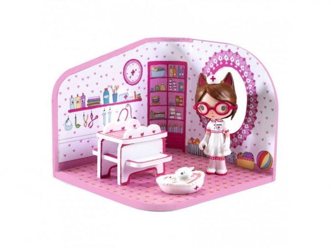 Djeco Milou Tinyshop - veterinární stanice