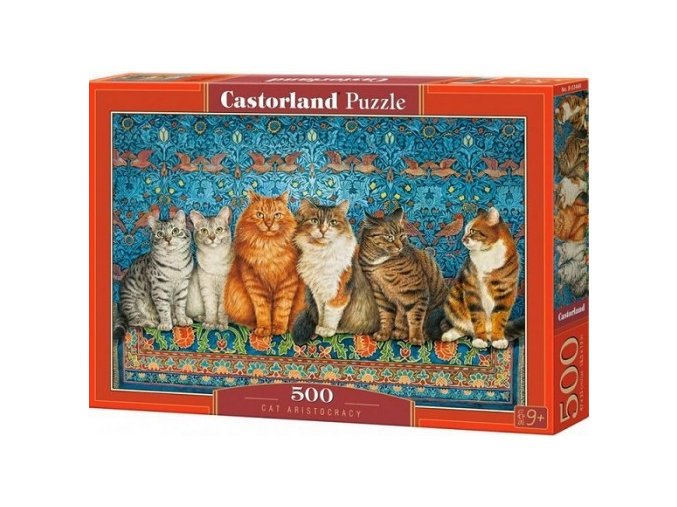 Castorland Puzzle Kočičí aristokracie 500 dílků