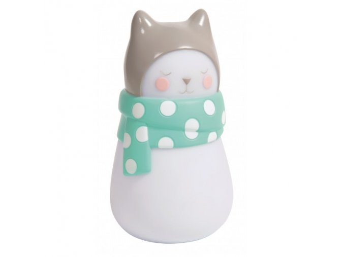 Moulin Roty Noční světýlko kočička 14 cm