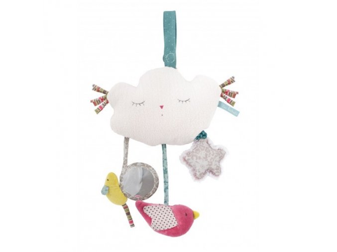 Moulin Roty Hrací obláček na kočárek 28 cm