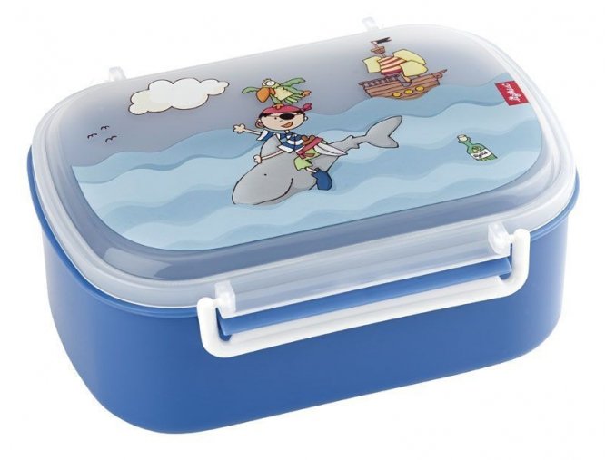 Sigikid Box na svačinu Pirát SAMMY SAMOA 17x11x7 cm