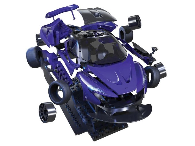 Airfix Quick Build auto J6029 McLaren P1 - fialový