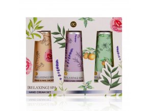 Accentra Set krémů na ruce Relaxing SPA v papírovém boxu 3 x 60 ml