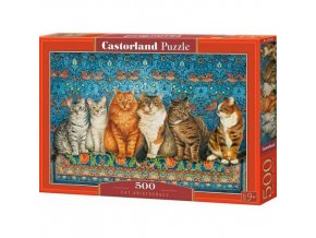 Castorland Puzzle Kočičí aristokracie 500 dílků