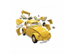Airfix Airfix Quick Build auto J6023 - VW Beetle - žlutý
