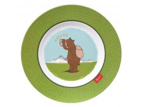 Sigikid Melamin lifestyle talíř Medvěd FOREST GRIZZLY