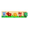 Djeco Jednoduché vkládací puzzle s úchytkami Lesní zvířátka