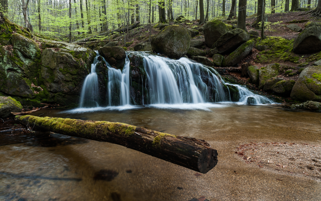 Vodopád v Jizerských horách - Malý Štolpich