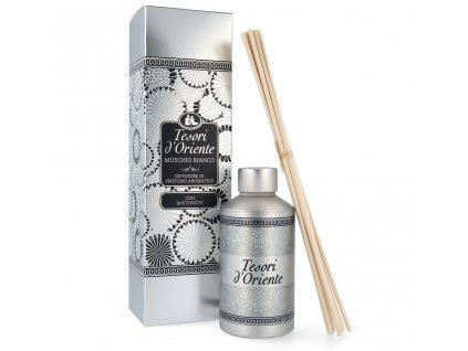 Tesori d'Oriente vonné tyčinky 200ml Muschio Bianco
