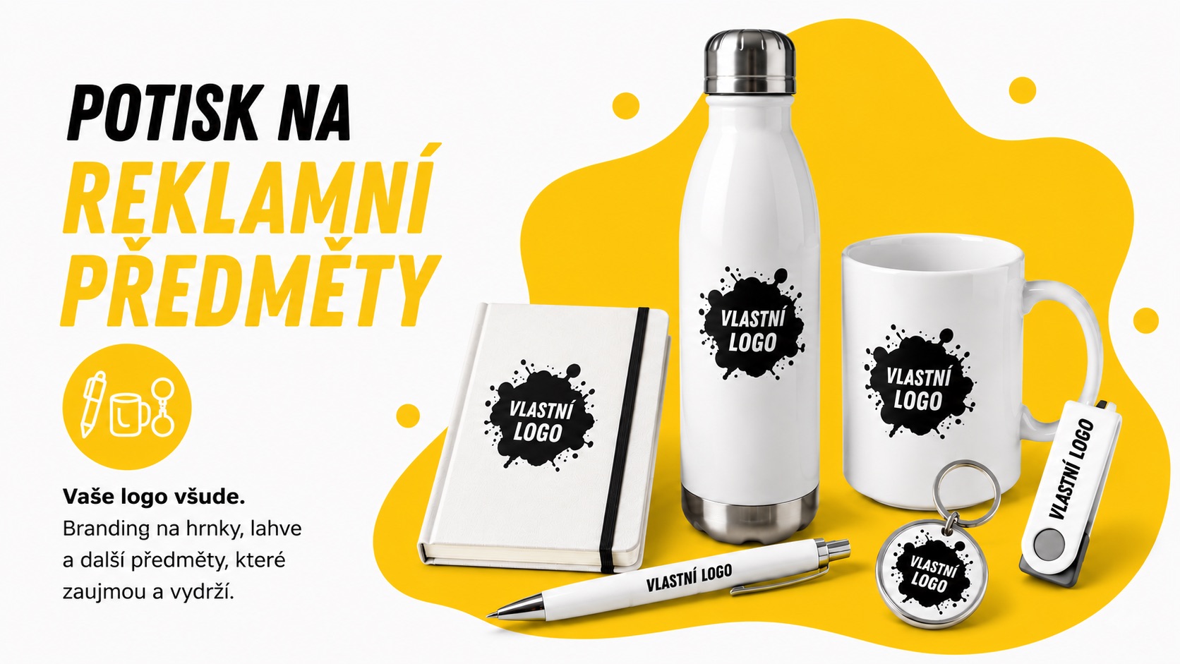Potisk reklamních předmětů a dárků Liberec
