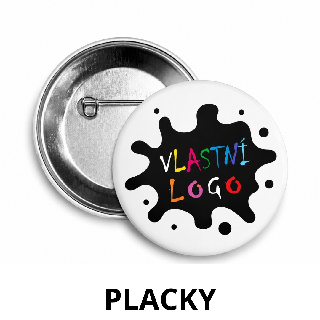 Placky s potiskem