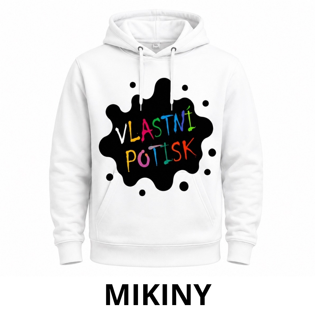 Mikiny s potiskem