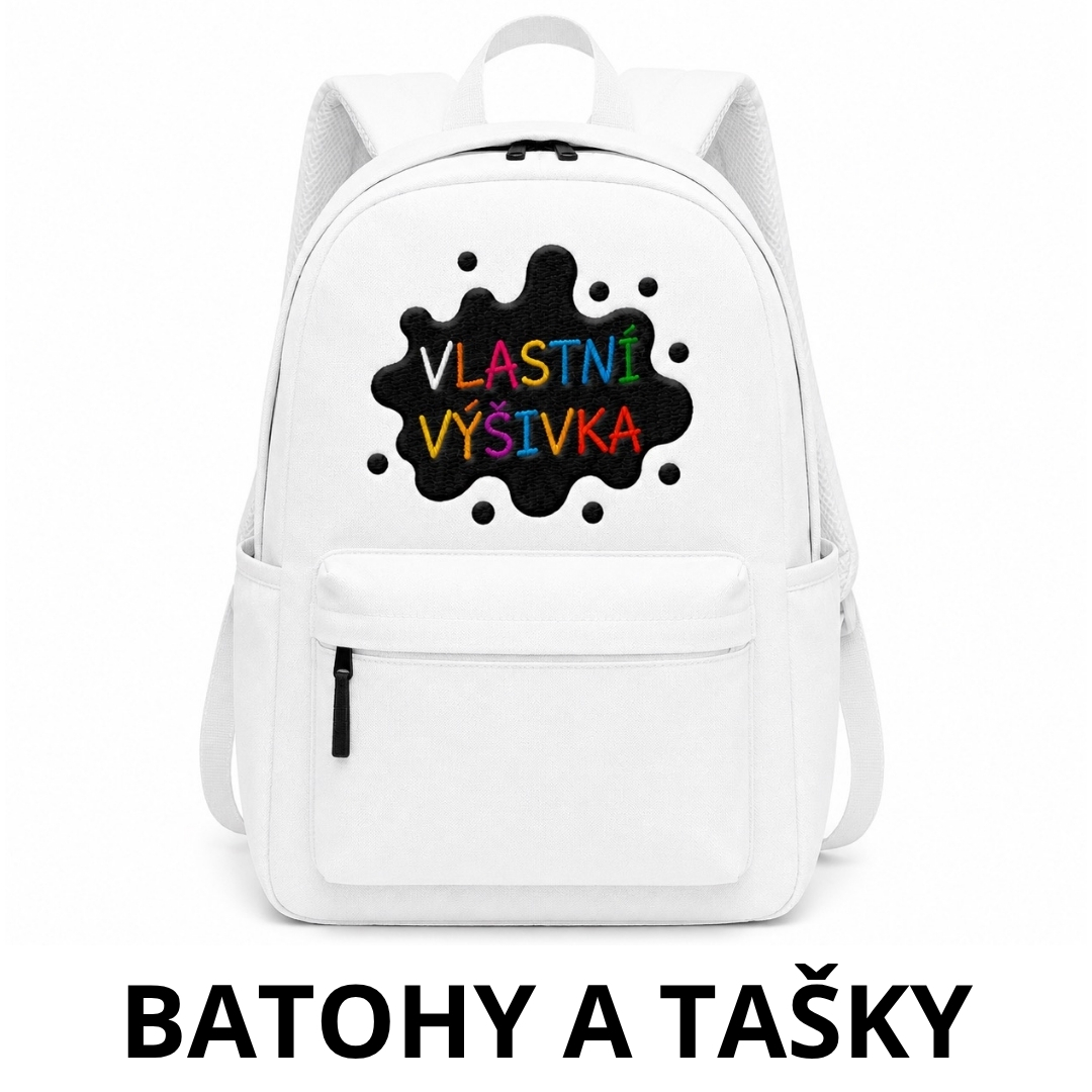 Batohy a tašky s vlastní výšivkou