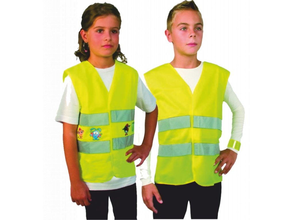 Kinder Promo Sicherheitsweste Polyester XL