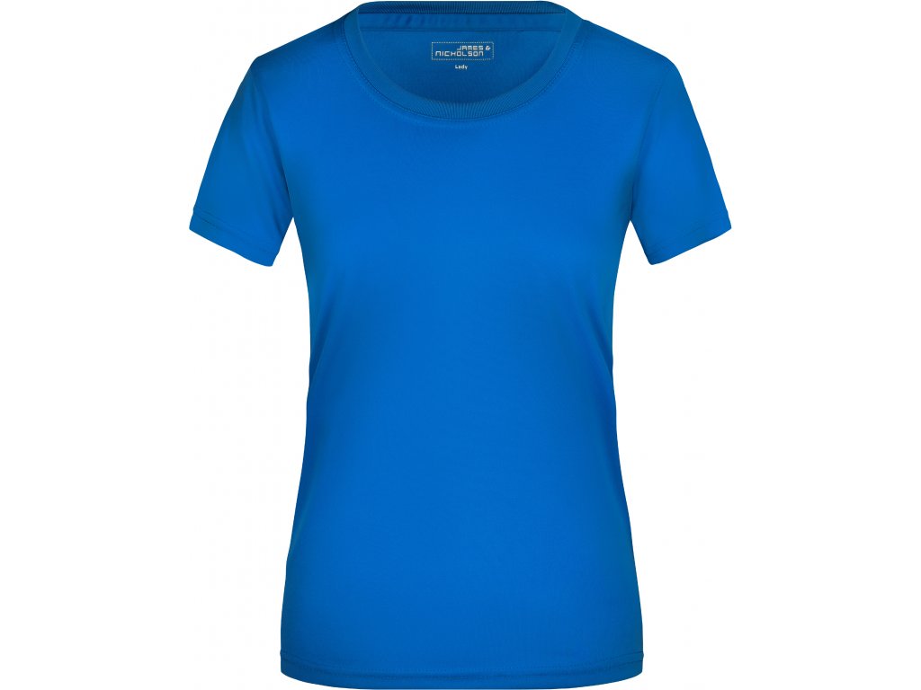 Dámské žerzejové sportovní tričko JN 357 Barva: královská modrá, Velikost: 3XL