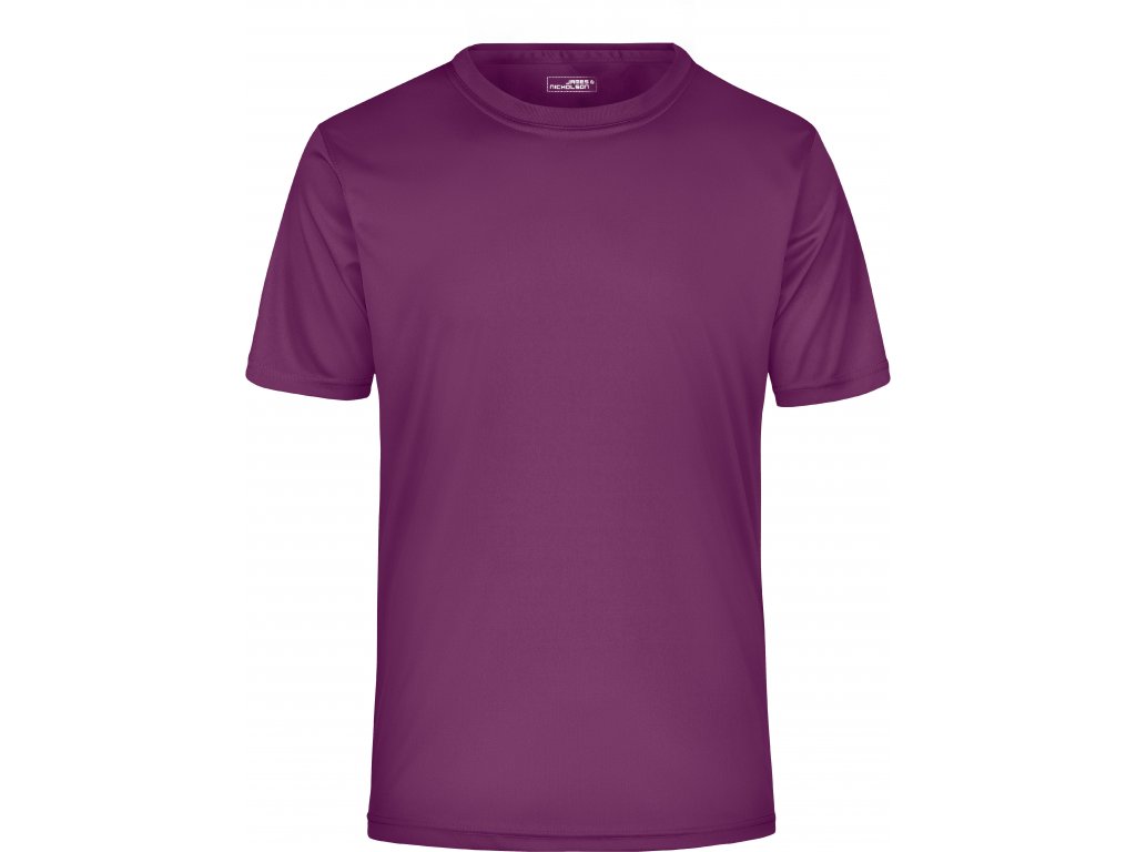 Pánské žerzejové sportovní tričko JN 358 Barva: fialová, Velikost: 2XL