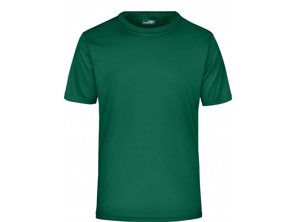 Pánské žerzejové sportovní tričko JN 358 Barva: středně zelená, Velikost: S
