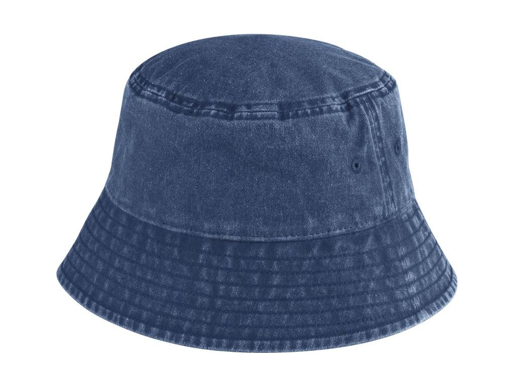 Dětský vintage klobouk Beechfield – UV 50+ denim