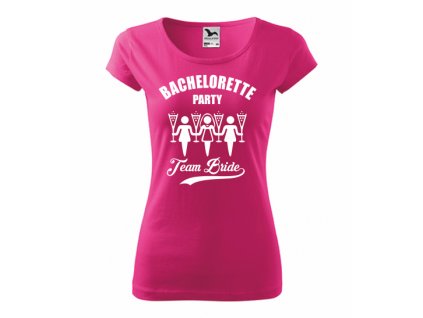 Dámské tričko BACHELORETTE PARTY - TEAM BRIDE