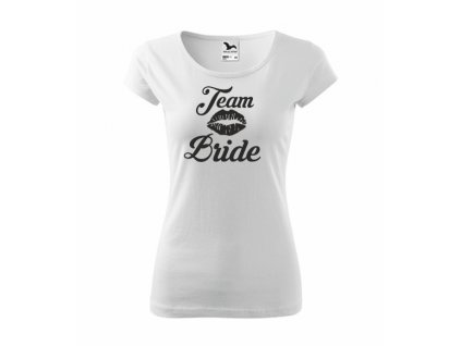 Dámské tričko na rozlučku se svobodou TEAM BRIDE
