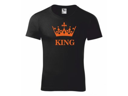 Tričko černé s KING