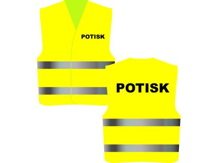 vesta žlutá