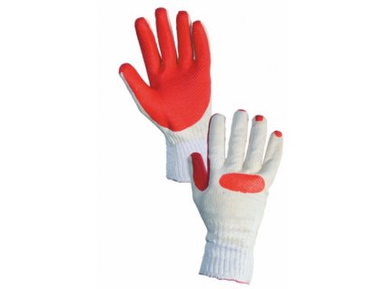BLANCHE povrstvené rukavice latexem