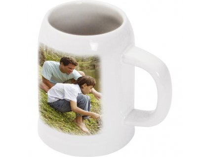 Pivní půllitr soudek
