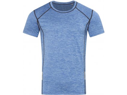 (PS) (05.8840) Stedman Sports T Reflect Men [blue heather] (1)