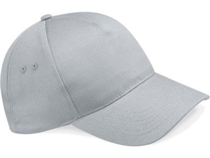 5 panelová kšiltovka Ultimate bavlněná světle šedá