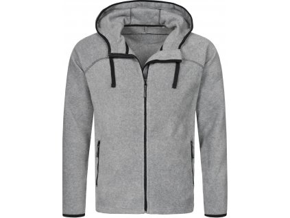 (PS) (05.5040) Stedman Power Fleece Jacket Men [grey heather] (2)