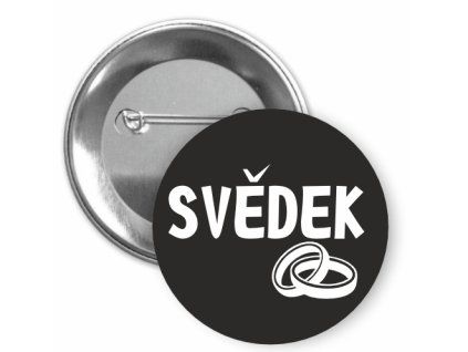 Placka s motivem Svědek 50 mm