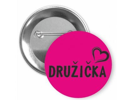 Placka s motivem Družička 50 mm