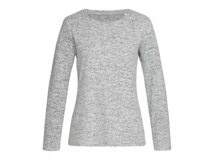 (PS) (05.9180) Stedman Knit Sweater Women [light grey melange] (1)