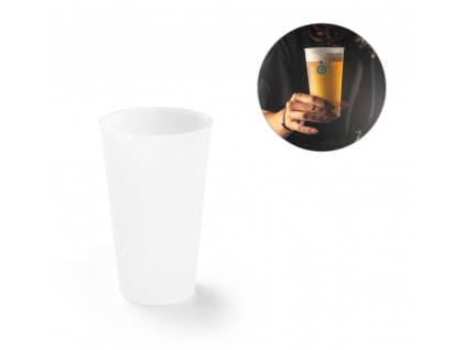 Festivalový pohár KANE PP 500 ml s ryskou 400 ml