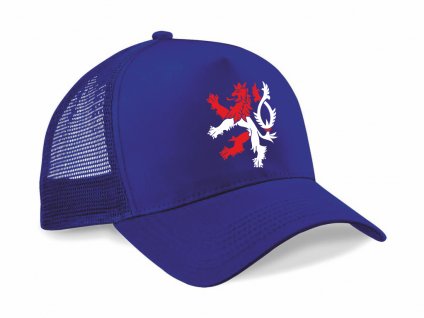 Kšiltovka Snapback Trucker s českým lvem