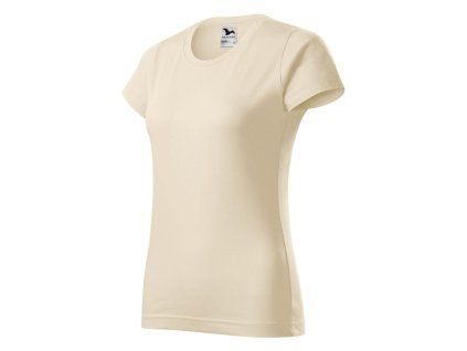 Tričko dámské basic barva mandlová