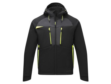 DX4 zimní softshellová bunda (3L) (Barva černá, Velikost 4XL)
