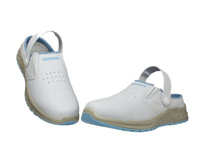 Pracovní nazouváky WHITE OB bílé