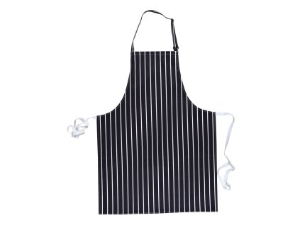 Řeznická zástěra (Barva námořní modrá-bílá)