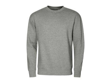 Crew Mikina unisex (Velikost S, Barva tmavě šedý melír)
