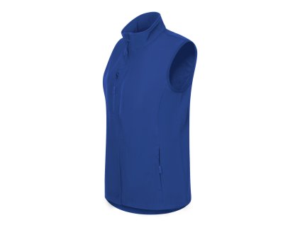 Trail Softshellová vesta dámská královská modrá